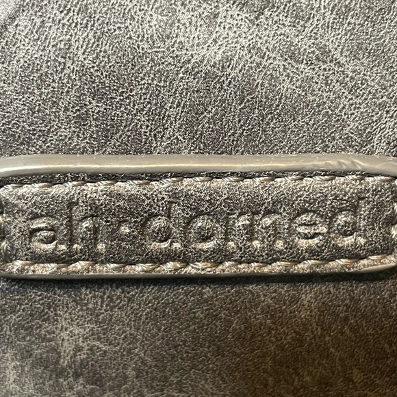 Adorned bag crossbody vegan leather messenger with strap & additional st… - Picture 6 of 8